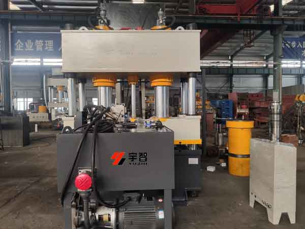 四柱液壓機以及液壓系統(tǒng)圖